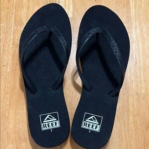 Reef Classic Black Sandals